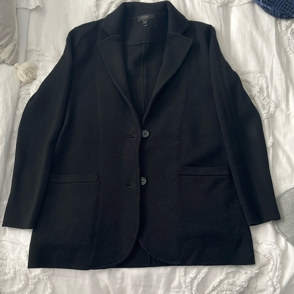 Jcrew sweater blazer